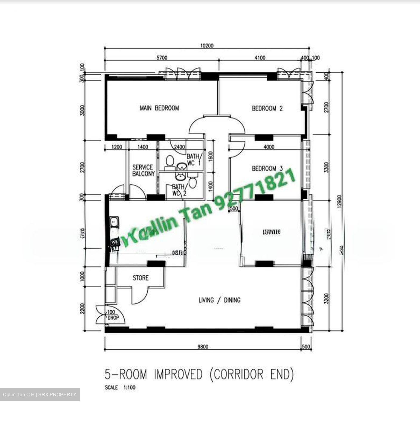 Blk 366 Woodlands Avenue 5 (Woodlands), HDB 5 Rooms #568793911
